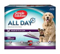 Simple Solution 6-Layer All Day Premium Dog Pads - Lavender Scent Pack of 100