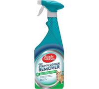 Simple Solution Cat Stain and Odour Remover, Enzymatic Cleaner with Pro-Bacteria Cleaning Power - 4 Litre