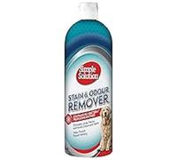 Simple Solution Dog Stain and Odour Remover, Enzymatic Cleaner with Pro-Bacteria Cleaning Power - 1 Litre