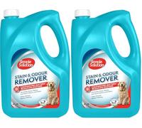 Simple Solution Dog Stain and Odour Remover, Enzymatic Cleaner with Pro-Bacteria Cleaning Power - 4 Litre (Pack of 2)
