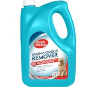 Simple Solution Dog Stain and Odour Remover, Enzymatic Cleaner with Pro-Bacteria Cleaning Power - 4 Litre