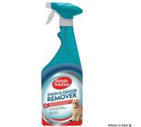 Simple Solution Dog Stain and Odour Remover, Enzymatic Cleaner with Pro-Bacteria Cleaning Power - 750ml