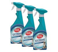 Simple Solution Extreme Dog Stain and Odour Remover, Enzymatic Cleaner with 3X Pro-Bacteria Cleaning Power - 500ml (Pack of 3)