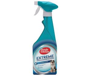 Simple Solution Extreme Dog Stain and Odour Remover, Enzymatic Cleaner with 3X Pro-Bacteria Cleaning Power - 500ml