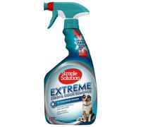 Simple Solution Extreme Pet Stain and Odour Remover, Enzymatic Cleaner with 3X Pro-Bacteria Cleaning Power - 945ml