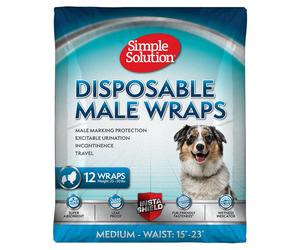 Simple Solution -Female Disposable Diapers -Disposable Male Wraps -Various sizes