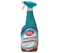 Simple Solution Hard Floor Pet Stain and Odour Remover, Dual Action Cleaner for Sealed Hardwood Floors 4 x 750ml