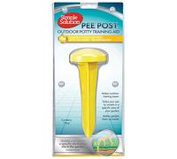 Simple Solution Pee Post, Outdoor Dog Training Aid -Yellow