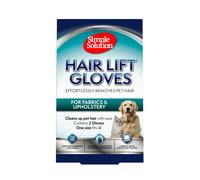 Simple Solution Pet Hair Gloves Clean-up System - Removes Pet hair from all Surfaces