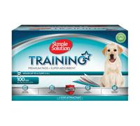 SIMPLE SOLUTION Puppy Training Pads | Size: 100pcs