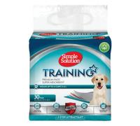 Simple Solution Absorbent Premium Dog and Puppy Training Pads -Pack of 30