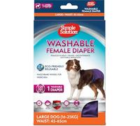 Simple Solution Washable Dog Nappy - Female - Size L 1 Piece