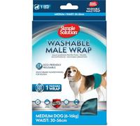 Simple Solution Washable Dog Nappy - Male - Size M, 1 Piece