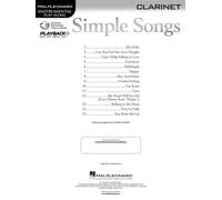 Simple Songs Book and Audio Online Clarinet Hal Leonard