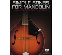 Simple Songs for Mandolin: 40 Easy Songs to Play on Man - Paperback NEW Various