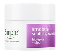 Simple Soothing Water Cream Face Moisturiser with 15% Skin Conditioners and Ceramide Boosters 50ml