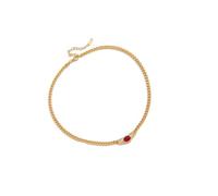 Simple Sparkling Zirconia Pendant Necklace Stylish Stainless Steel Chain Lightweight Design Versatile for All Occasions Minimalist Zircon Versatile Stainless Steel Sparkling Jewelry Embellished Chain