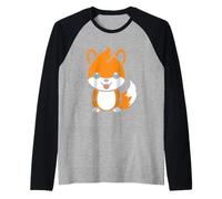 Simple Squirrels Animals Funny Little Squirrel Raglan Baseball Tee