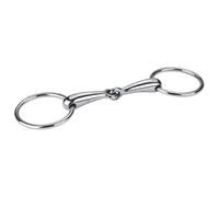 Simple stainless steel snaffle bit for horses Covalliero