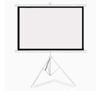 Simple Stand Projection Screen, portable Projector Screen, White Wrinkle Free Movie Screen For Backyard Movie Night/Small Party/Traveling/Outdoor Parties(White,203x150cm/6.6x4.9ft)