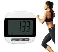 Simple Steip Couinter | 3D Walking Pedometer | Larger Disiplay Walkng Pedomter With Removable Clip | Pedometers For Steps And Miles Cliip On For Seniors, Large Digital Display Step Counter