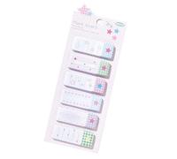 Simple Sticky Note Adhesive Sticky Pad Star Label Sticker Indexes Tabs Aesthetic Memos Pad Convenience Sticker for Office Memos Lovely Note Tabs Easy to Write Star Label