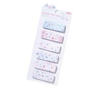 Simple Sticky Note Adhesive Sticky Pad Star Label Sticker Indexes Tabs Aesthetic Memos Pad Convenience Sticker for Office Memos Lovely Note Tabs Easy to Write Star Label