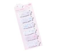 Simple Sticky Note Adhesive Sticky Pad Star Label Sticker Indexes Tabs Aesthetic Memos Pad Convenience Sticker for Office Memos Lovely Note Tabs Easy to Write Star Label