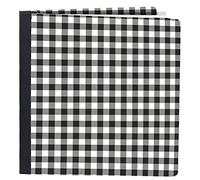 SIMPLE STORIES Black Sn@p Flipbook 6"X8" Buffalo Check