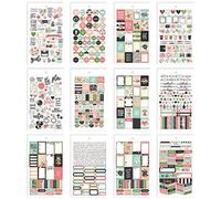 Simple Stories Bloom Mini Sticker Tablet, Multi-Colour