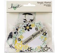 Simple Stories Cardstock Die Cut Ephemera Bits & Pieces, Multi, Small