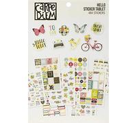 Simple Stories Carpe Diem A5 Planner Sticker Tablet-Hello, 484/Pkg
