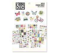 Simple Stories Carpe Diem A5 Planner Sticker Tablet-Hello, 484/Pkg