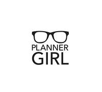 Simple Stories Carpe Diem Planner Girl Planner Decal, Black