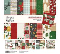 Simple Stories Collection Kit 12"X12"-Hearth & Holiday