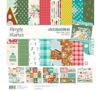 Simple Stories Collection Kit 12"X12"-Snow Pine Lodge