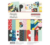 Simple Stories Double-Sided Paper Pad 6"X8" 24/Pkg-Say Cheese Magic