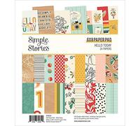 Simple Stories Hello Today Paper 6X8 PAD, White, One Size