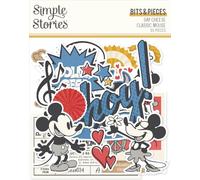 Simple Stories Say Cheese Classic Mouse Bits & Pieces Die-Cuts-Icons