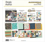 Simple Stories School Life ESSENTIA Collectors, 12-x-12-Inch