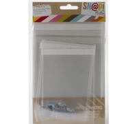 Simple Stories Sn@P Photo Flips for 6 x 8-inch Binders 12/Pkg, Multicoloured, 0.25 x 11.43 x 19.68 cm