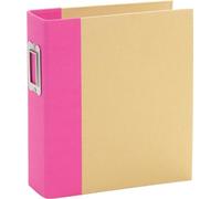 SIMPLE STORIES SNAP Binder 6X8 Pink, One Size