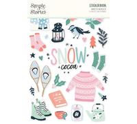 Simple Stories Sticker Book 12/Sheets-Winter Wonder