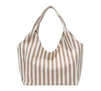 Simple Stripe Shoulder Bag for Women, Large Capacity Lightweight Shopper Tote, Casual Top-Handle Bag with Inner Pocket for Daily Commute Work Groceries