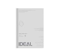 Simple Style Hard-Shell Square Notebook with Double-Sided Thickening-A5 Horizontal line with Light dust