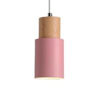 Simple Style Iron Pendant Lamp, Creative Color Hanging Light Lampshade, E27screw Single Head chandelier, Porch Bar Decoration Ceiling Lighting Fixtures