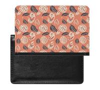 Simple Style Leaves Card Holder，Card Protector Sleeve，Passport Holder ，Lightweight And Portable，Card Sleeves, Applicable to Passports, Boarding Passes, And ID Cards; Unisex.
