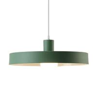 Simple Style Metal Chandelier, Creative Color Pendant Light Lampshade, E27 Base Single-Head Hanging Lamp, Porch Aisle Decoration Ceiling Lighting Fixtures