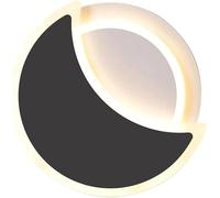 Simple Style Round Wrought Iron Wall Lamp, Ultra-Thin Acrylic Lampshade Wall Sconce, Led Three-Tlight Wall Light, Wall-Mounted Lighting Fixtures, Bedroom Study Decoration Wall Lantern (Size/K