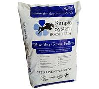 Simple System Blue Bag Grass Pellets 20kg - Summer Grazing all year round.